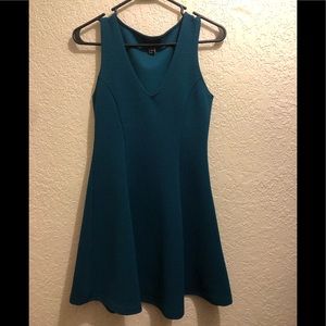 Teal dress